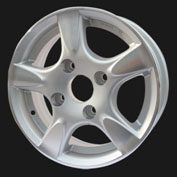 White Alloy Wheels